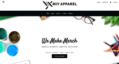 Desktop Screenshot of miyapparel.com